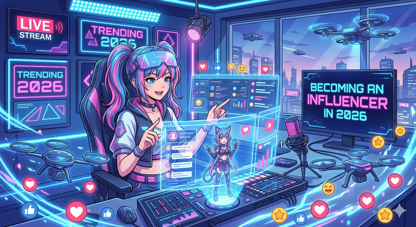 Best way to  Become an Influencer in 2026