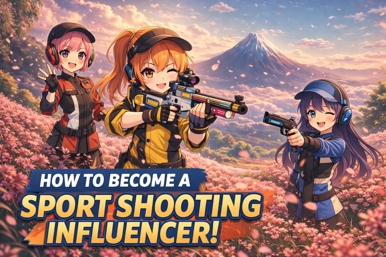 how to become sports shooting Influencer