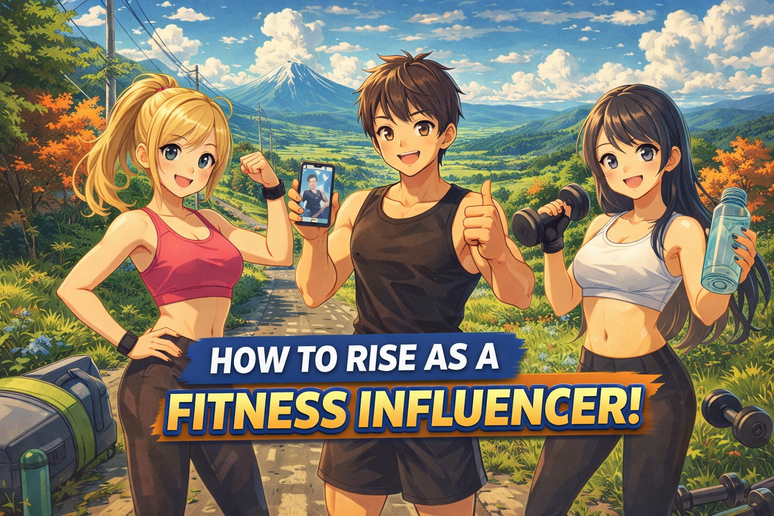 how to rise as a fitness influencer