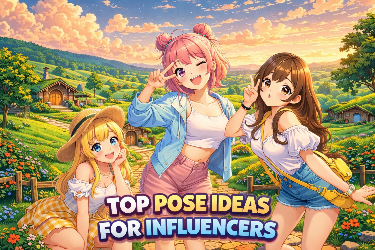 Top pose ideas for influencer
