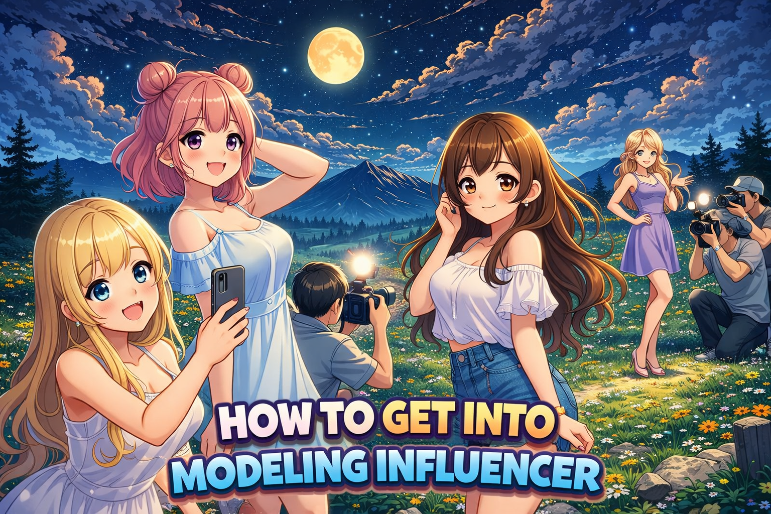 How to get into modeling influencer